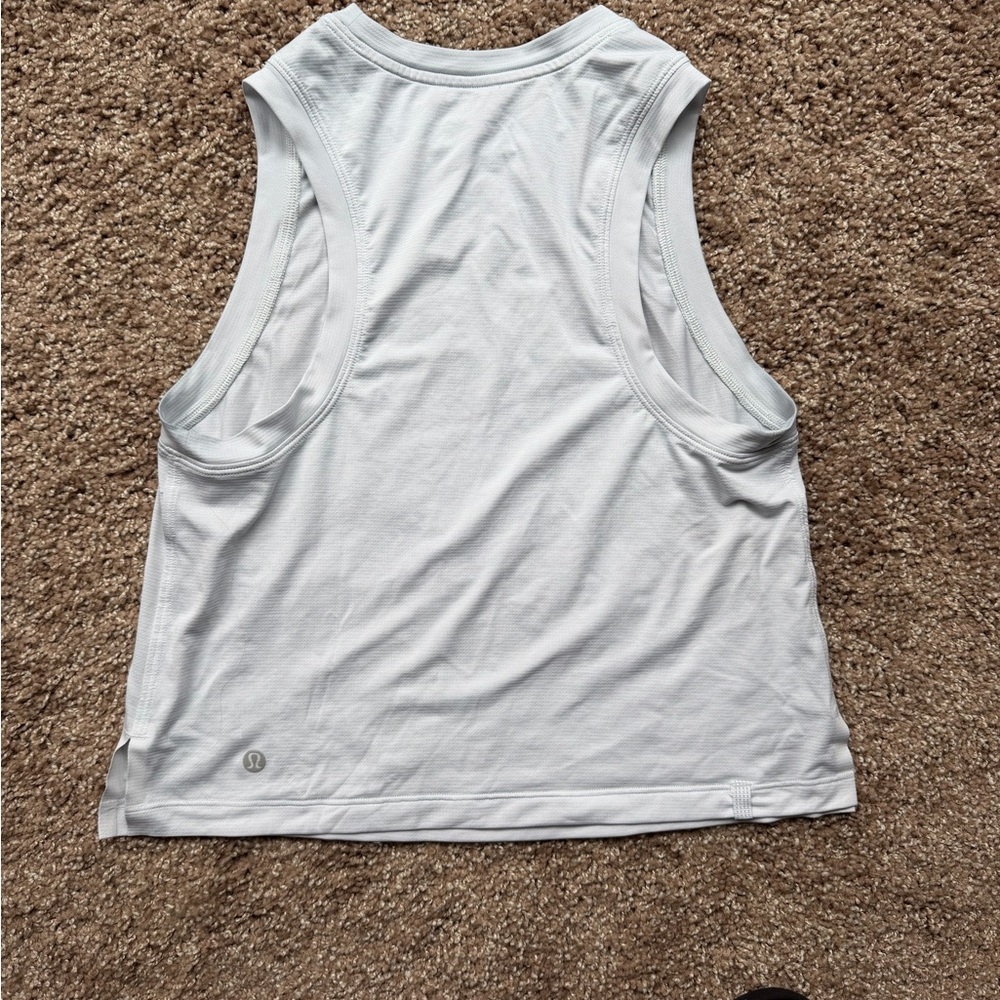 Lululemon white tank top